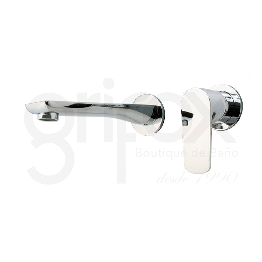 Grifería Lavamanos De Pared Monocontrol