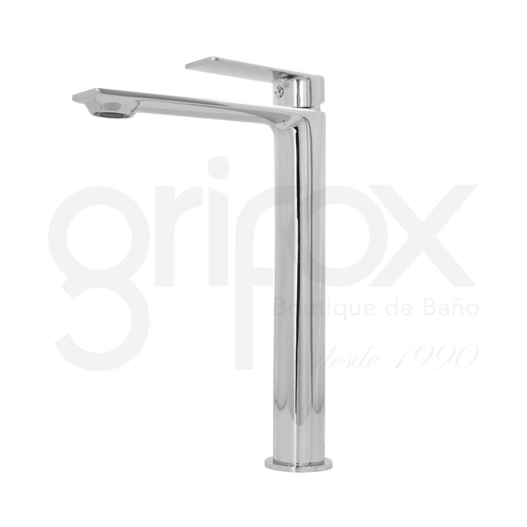 Griferia De  Lavamanos Monocontrol Alta