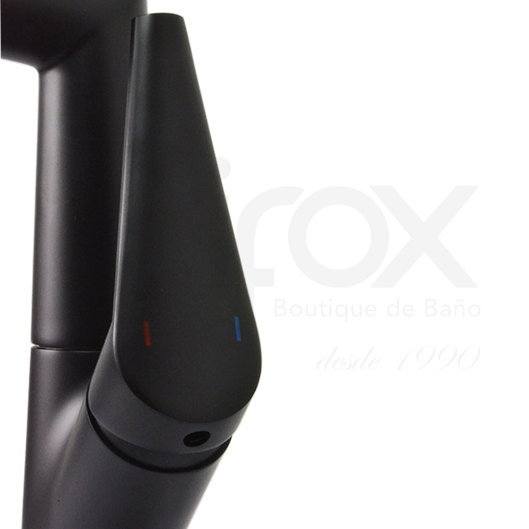 Grifería De Cocina Monocontrol Baja Con Manguera Extraíble