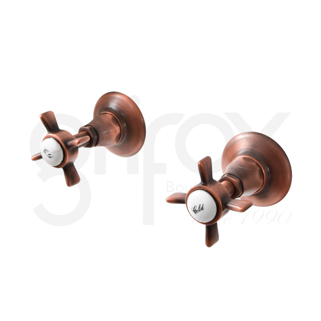 Mezclador De Ducha Dos Llaves