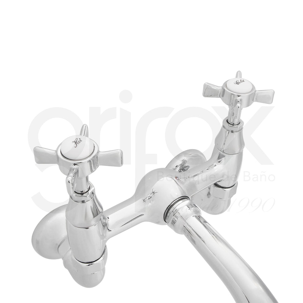 Grifería Lavamanos De Pared