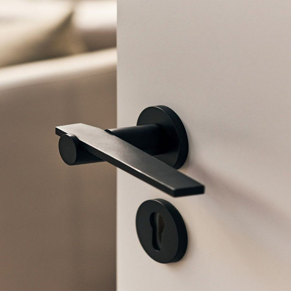 Juego De Manijas De Paso Con Escudo Redondo