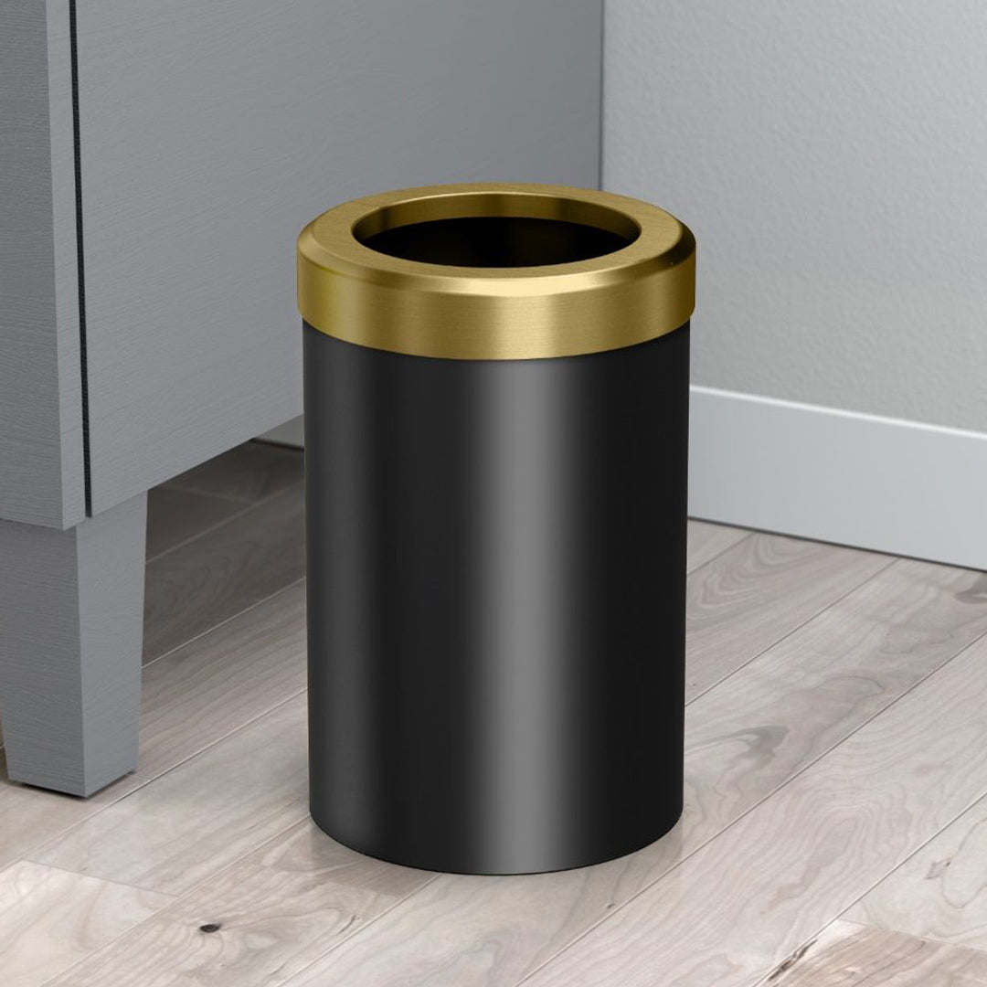 Papalera Redonda Sin Tapa