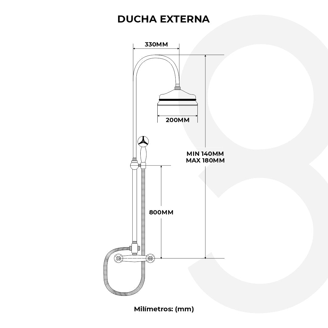Ducha Externa Con Ducha Telefono