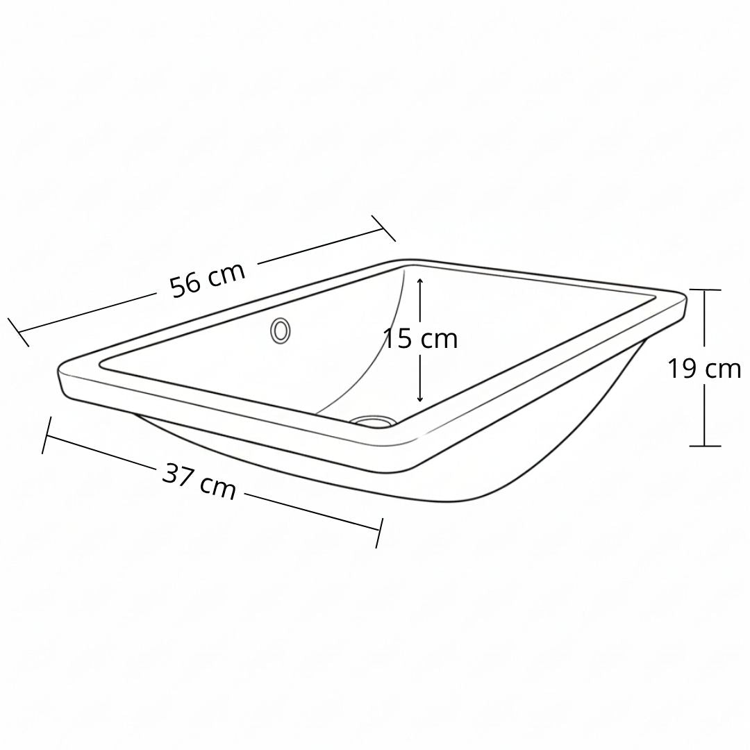 Lavamanos De Incrustar Gena