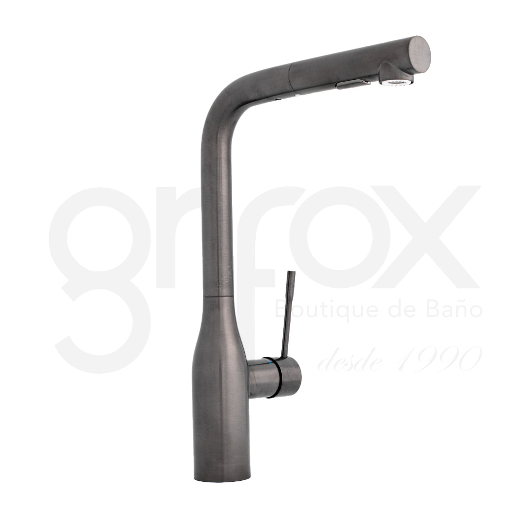 Grifería De Cocina Monocontrol Con Brazo Extensible