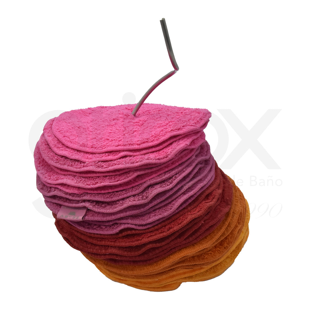 Set De Toallas Legen*30 Unid Con Soporte 30*30 Multicolor