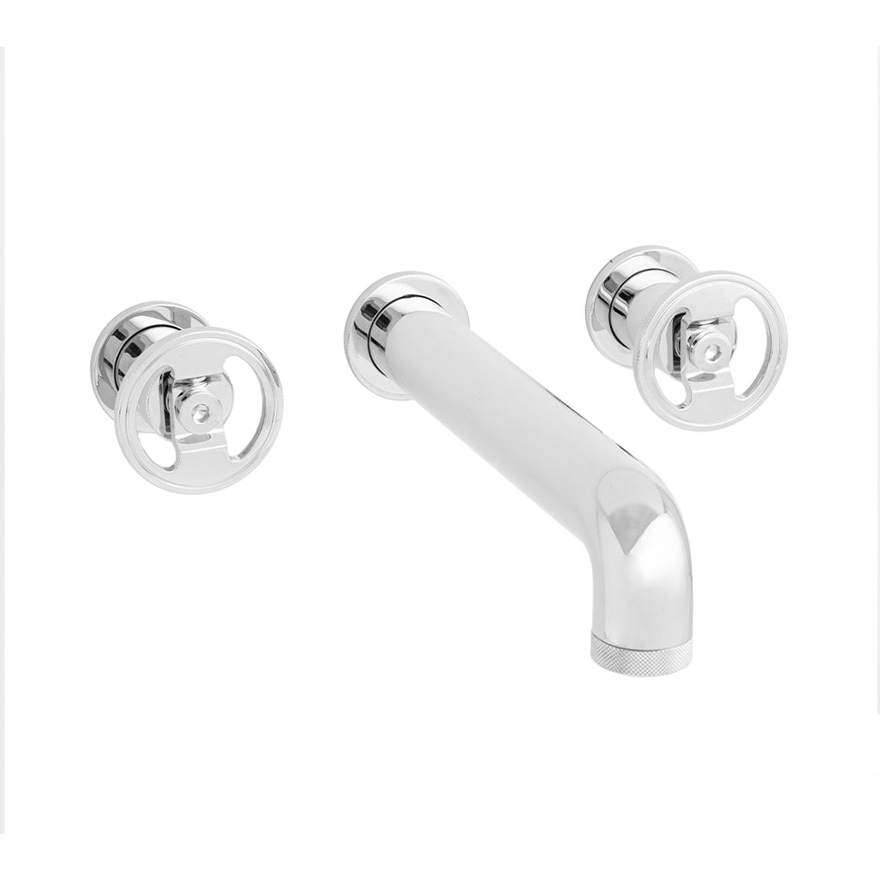 Grifería Lavamanos De Pared 8"