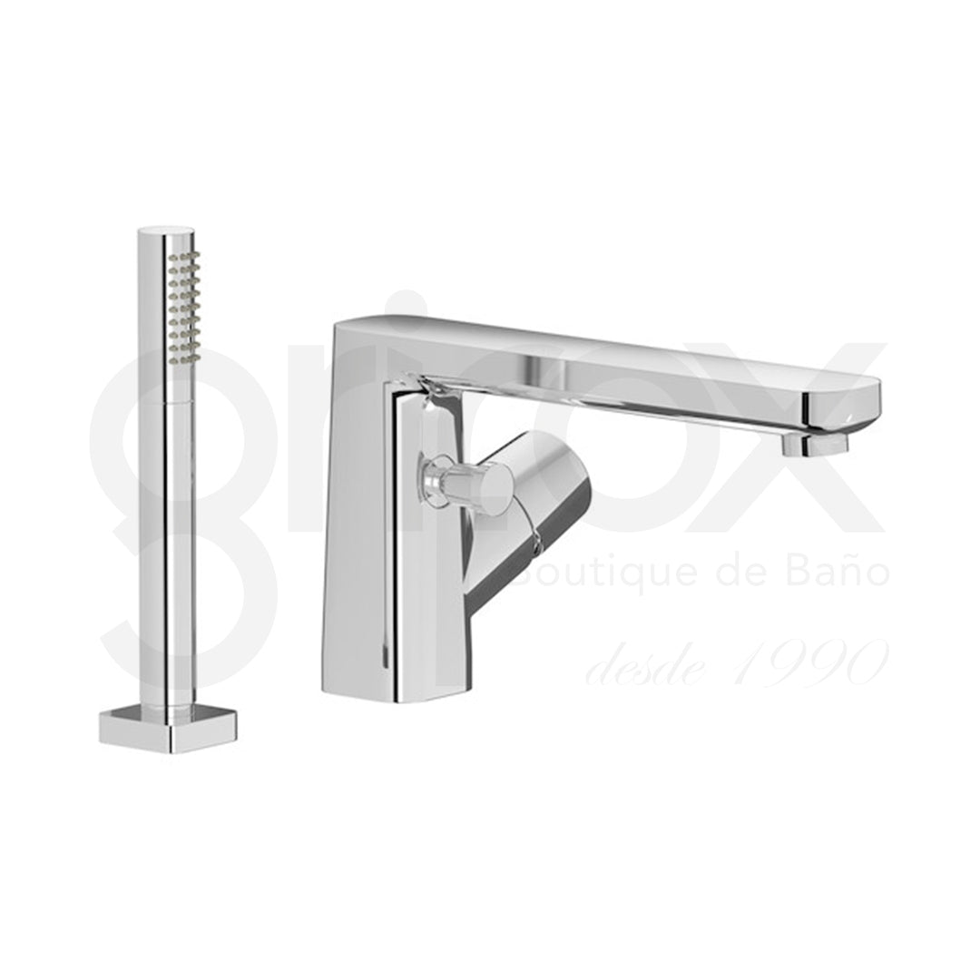 Griferia De Tina A Meson Con Ducha De Mano – Grifox Colombia