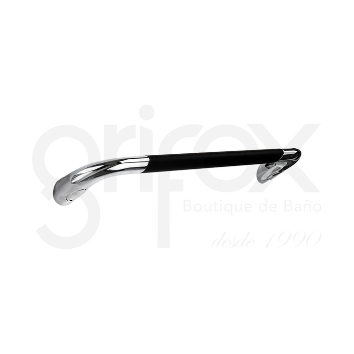 Manijon De Baño 44X9Cmx8Alto Cromo Negro