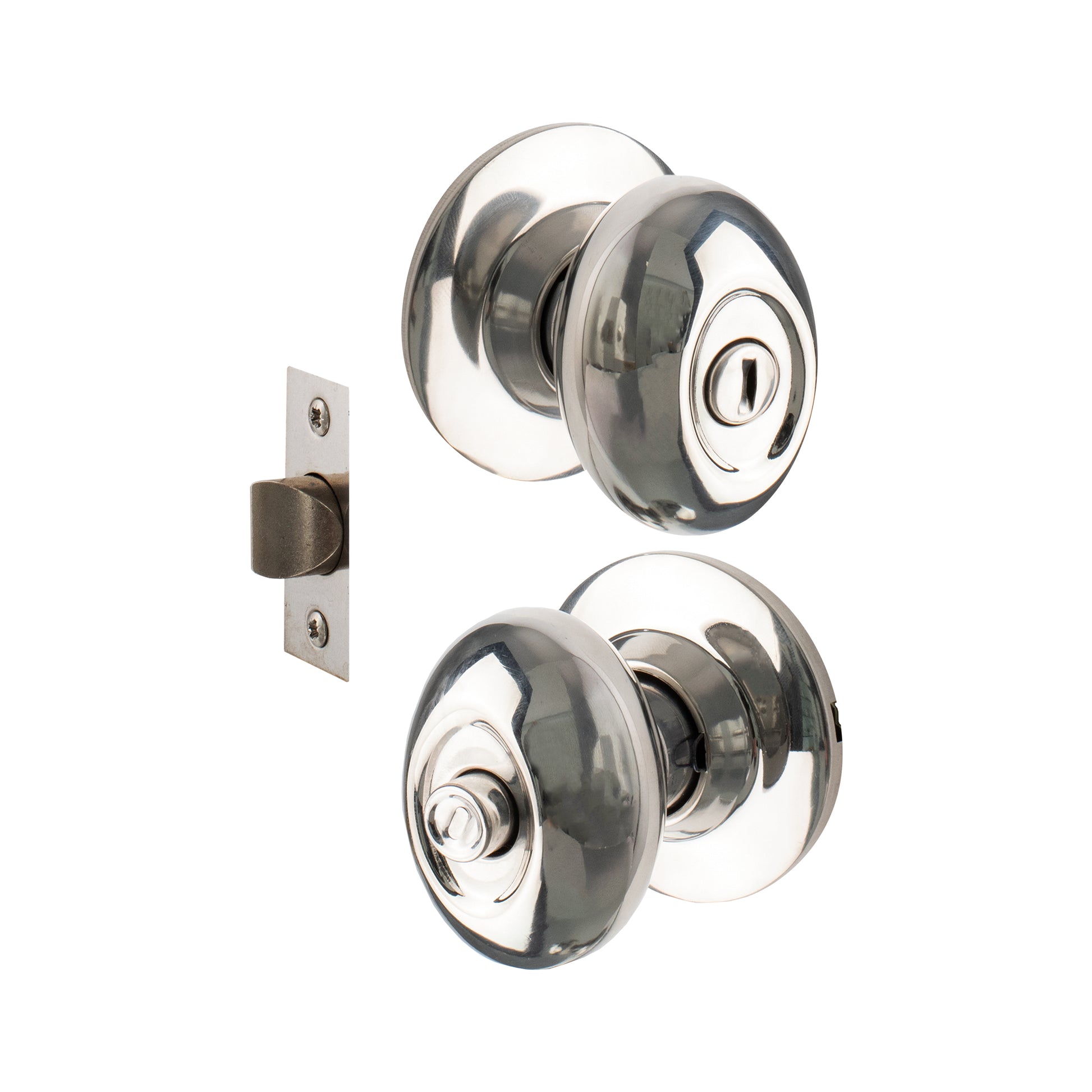 Cerradura Pomo Huevo De Baño