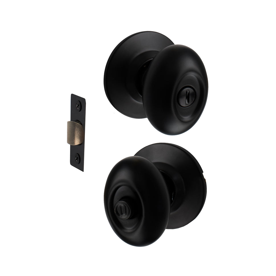 Cerradura Pomo Huevo De Baño