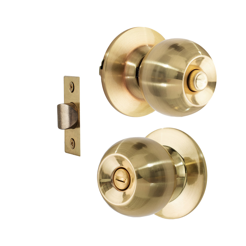 Cerradura Pomo De Baño