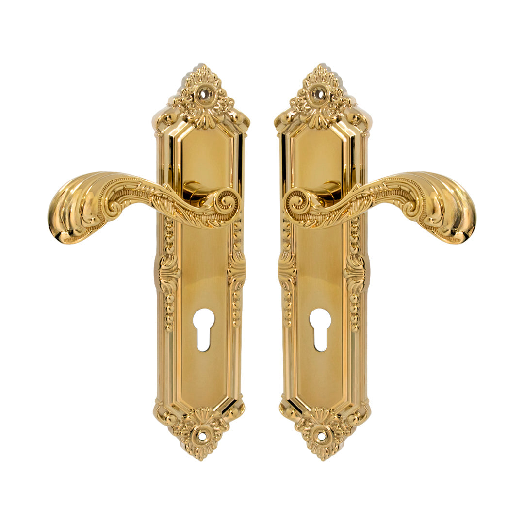 Juego Manivela Placa Yale