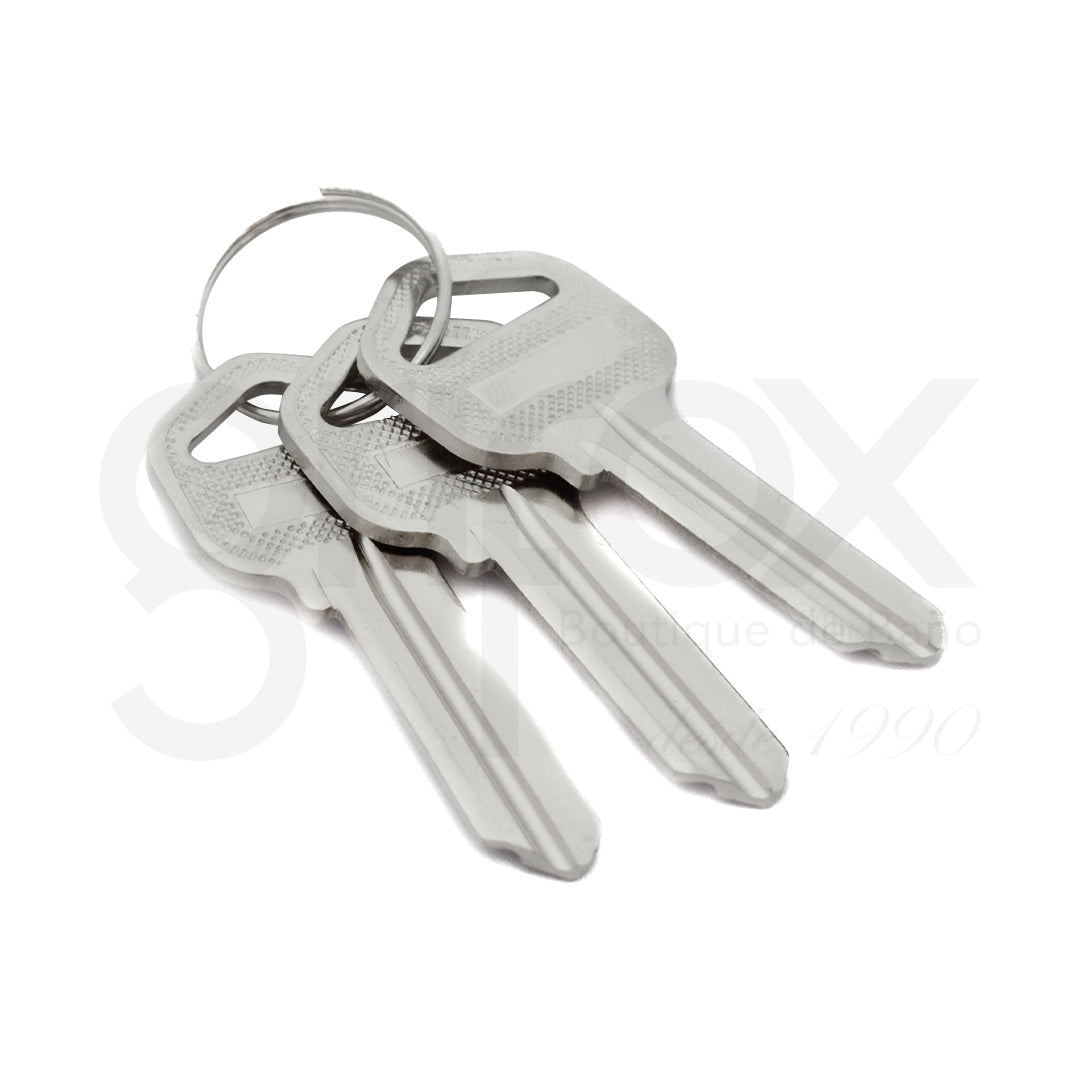 Llave En Blanco Par Cerradura Flat