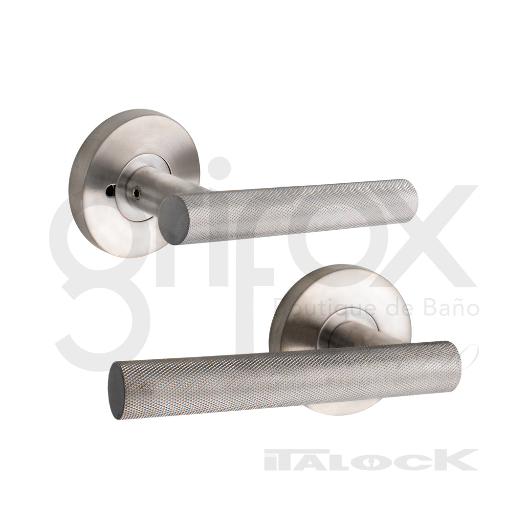 Juego De Manija Con Privacidad Con Roseta Redonda De 63 Mm