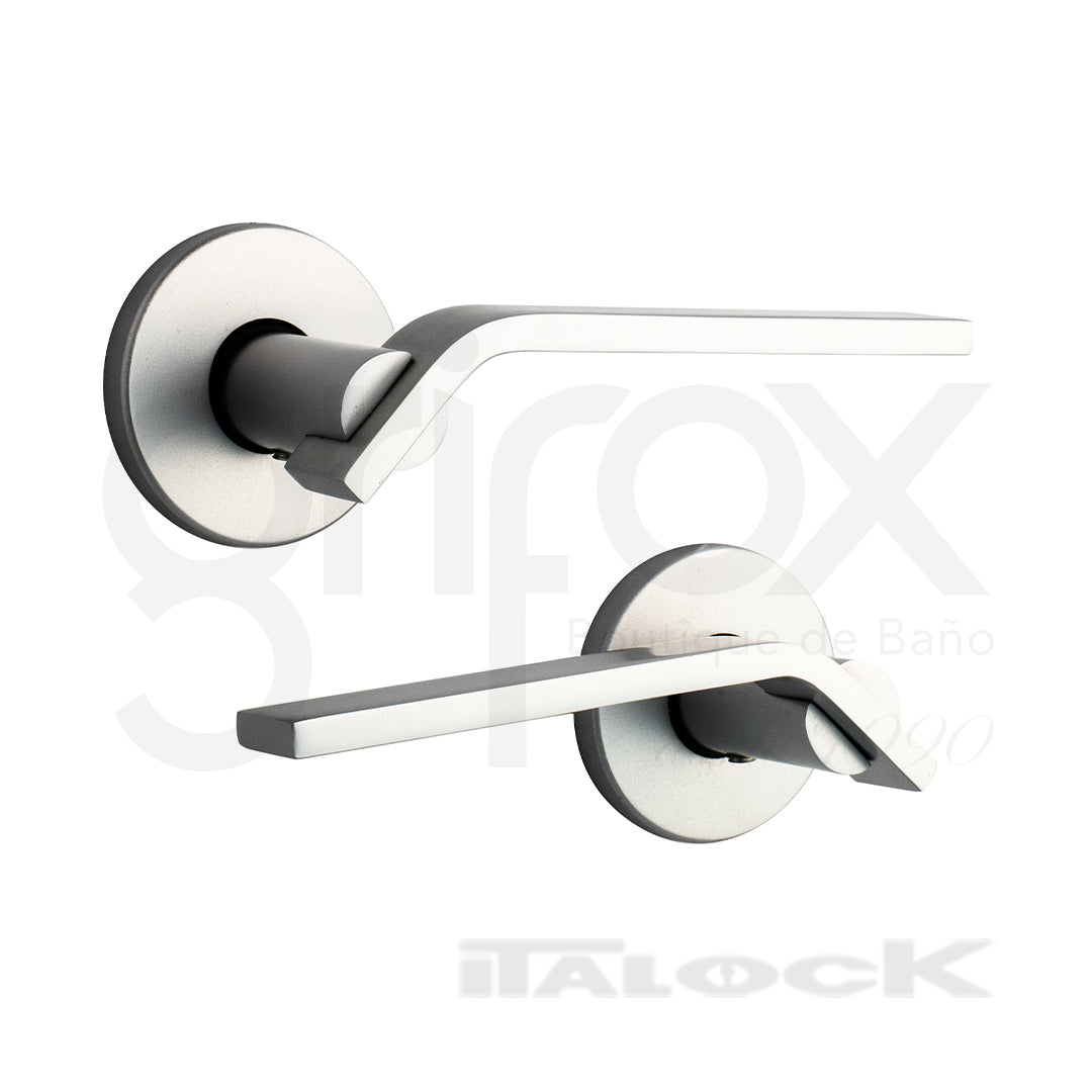 Juego De Manijas De Paso Con Escudo Redondo Sin Mecanismo