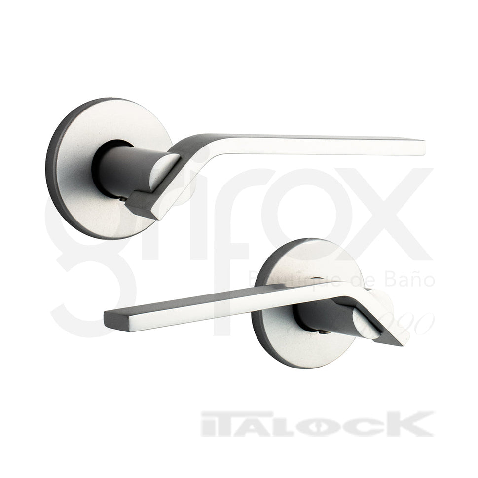 Juego De Manijas De Paso Con Escudo Redondo Sin Mecanismo