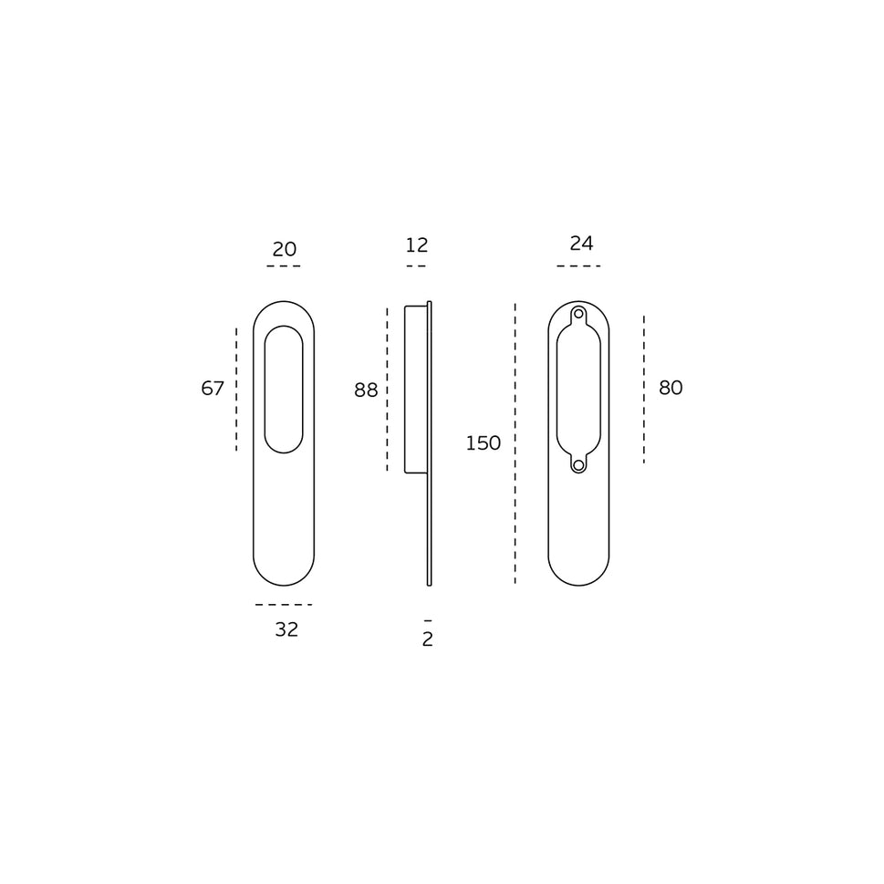 Manija Y Cazuela Para Ventana Sin Mecanismo