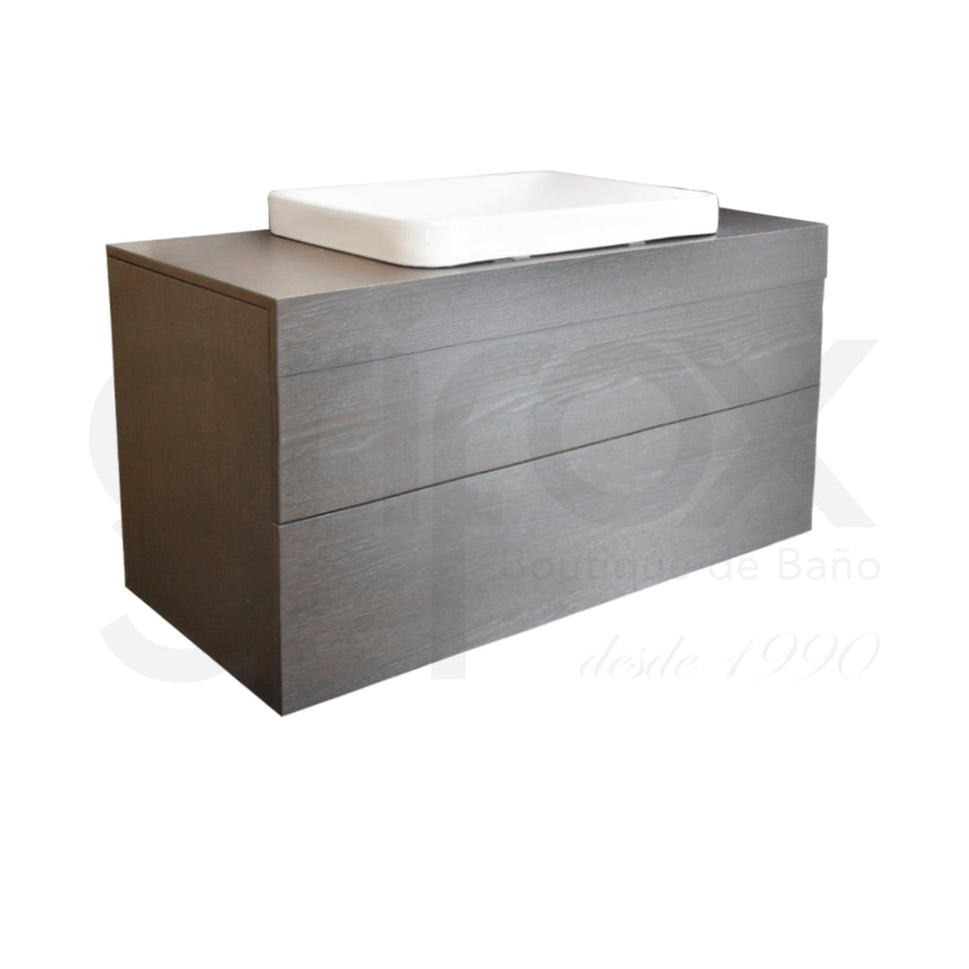 Mueble Doble Cajon Con Lavamanos 1050X546X535Mm Edition 400