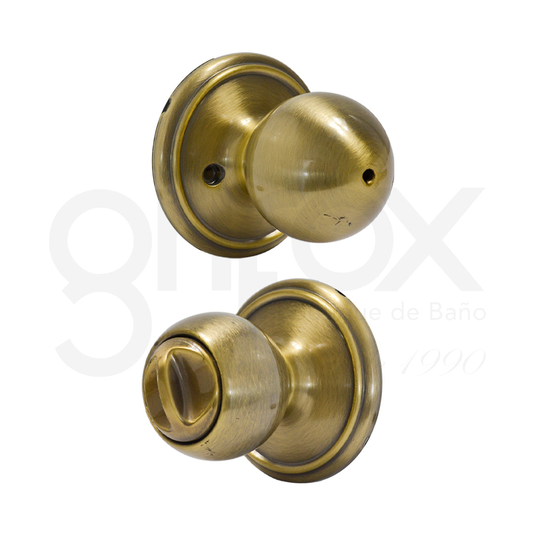 Cerradura De Baño Escudo Grande Eclip