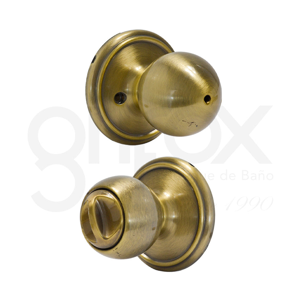 Cerradura De Baño Escudo Grande Eclip