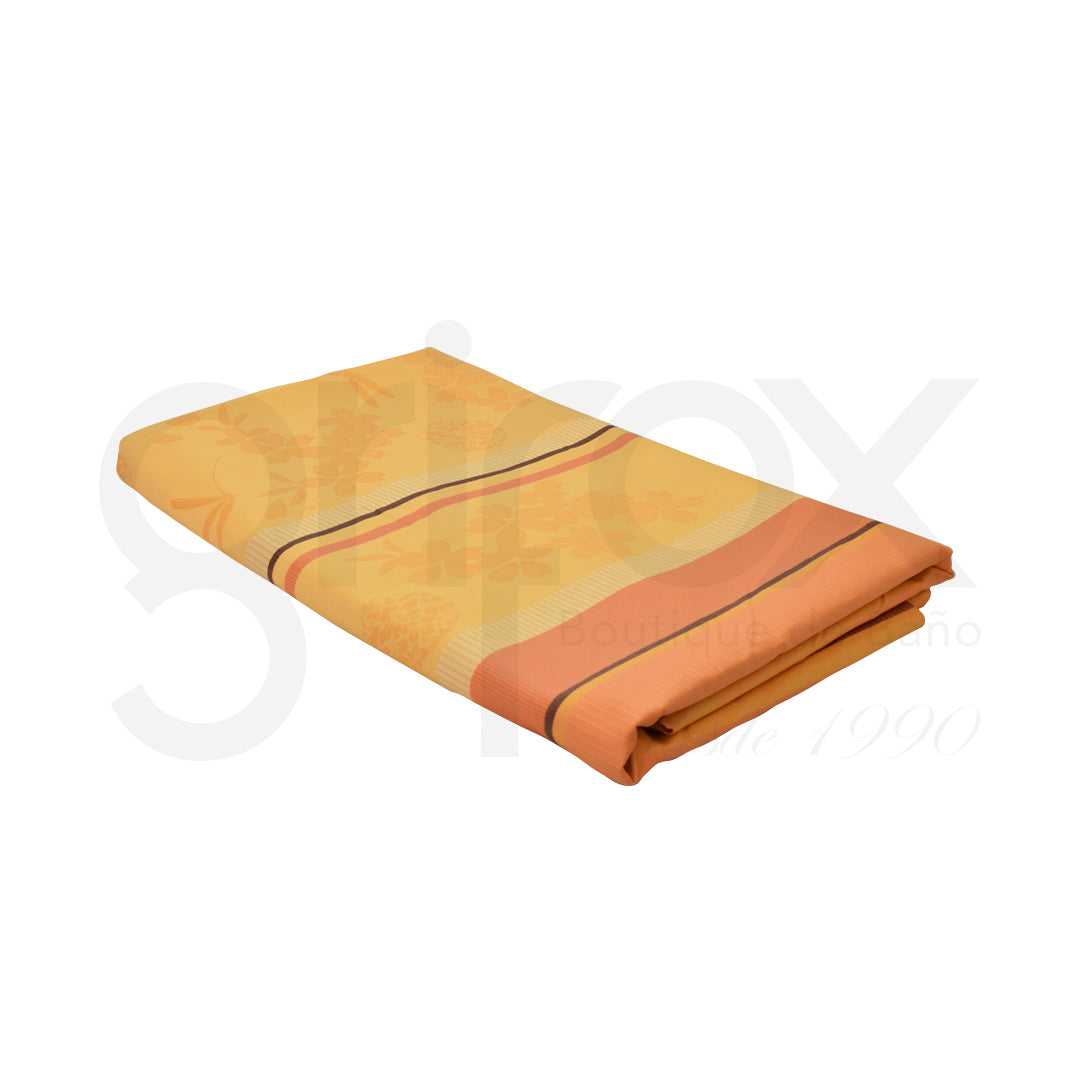 Mantel Prunus 175X320 Citron Impermeable