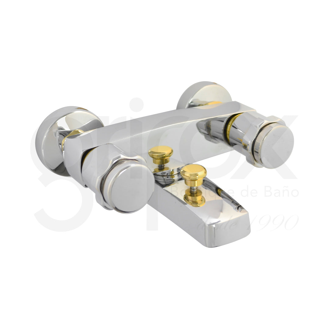 Mezclador Para Tina Dos Llaves  Sin Manguera