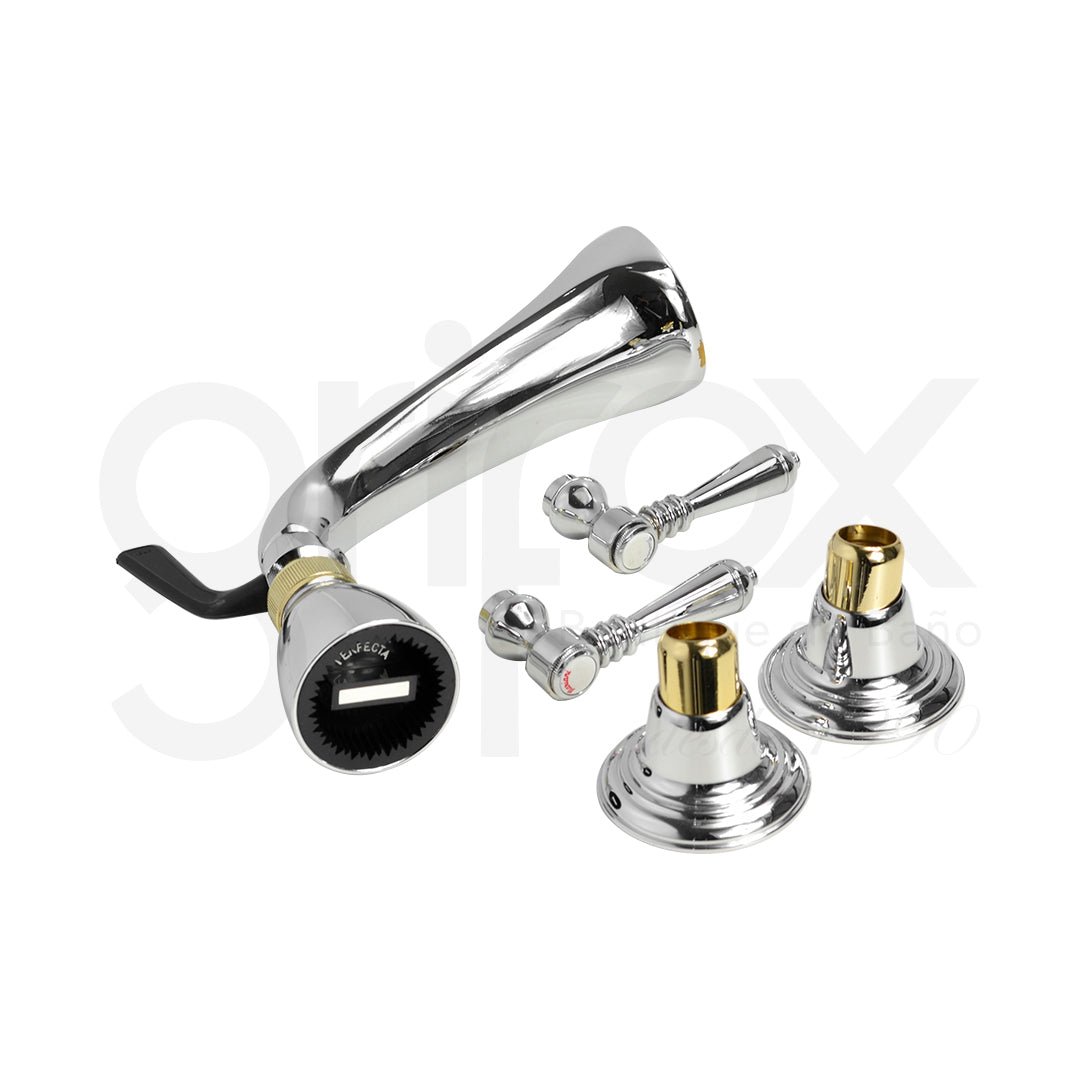 Piezas Externas Para Ducha De 8" Línea Bell