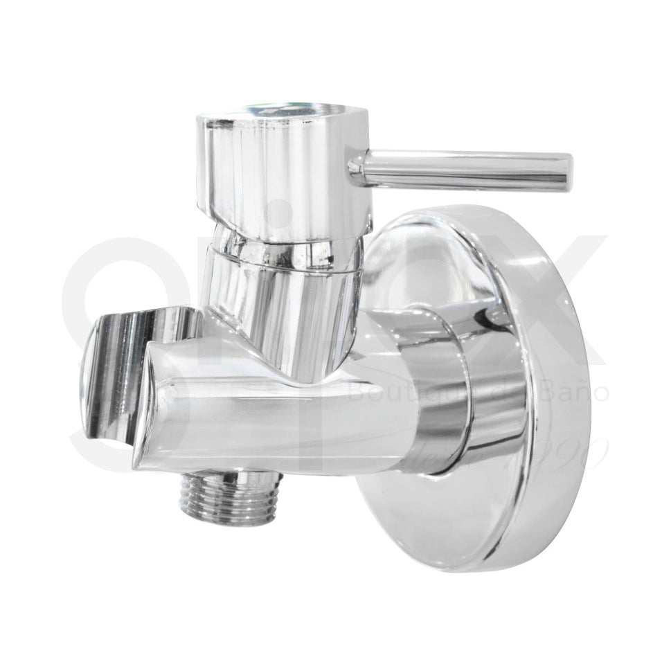 Mezclador Externo Para Ducha De Mano Cromo