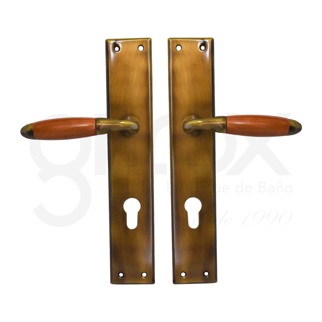 Juego Manijas Con Placa Yale