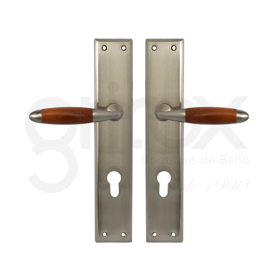 Juego Manijas Con Placa Yale