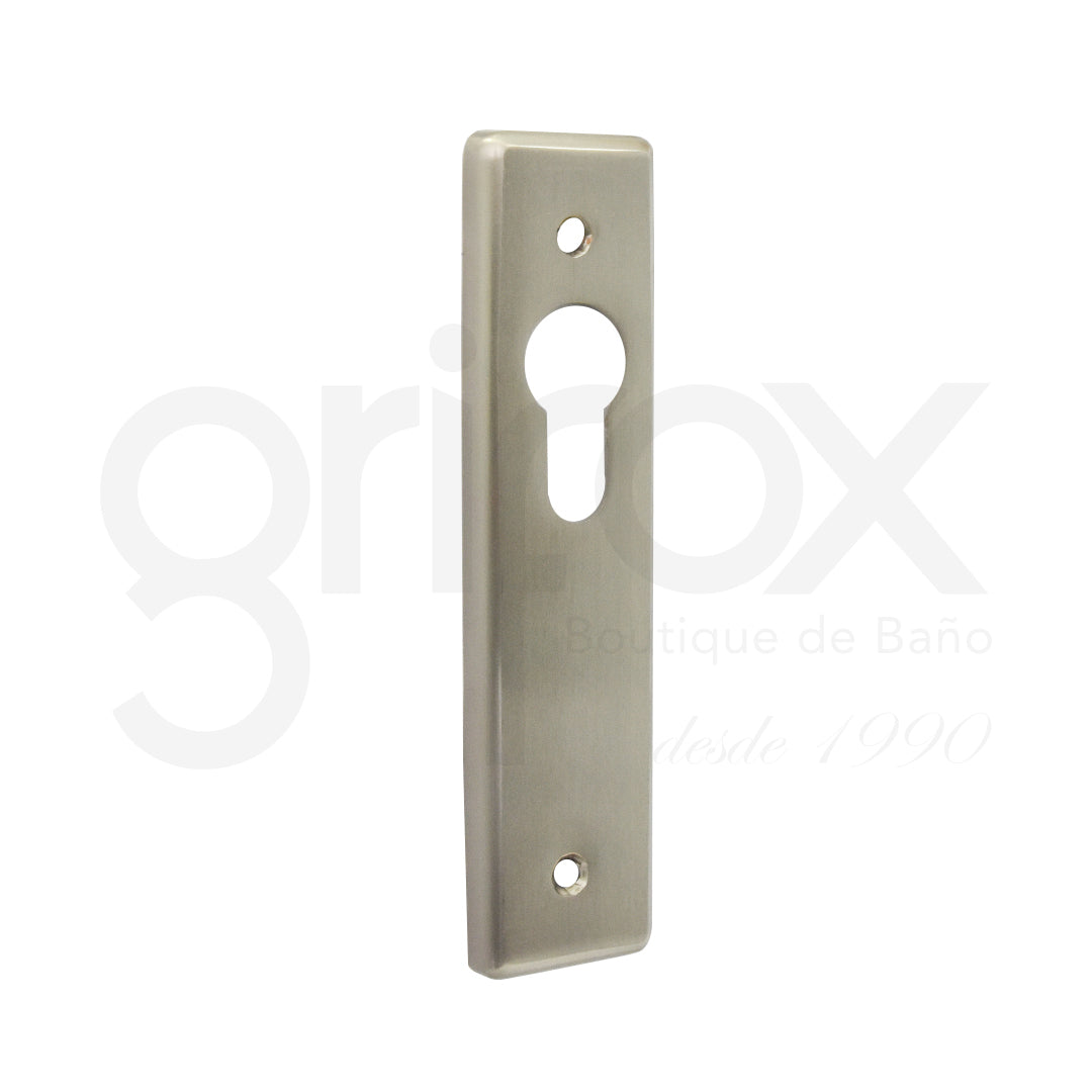 Placa Con Bocallave 13.5*4 Cms