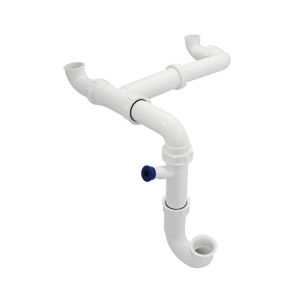 Sifon Doble Para Duo80