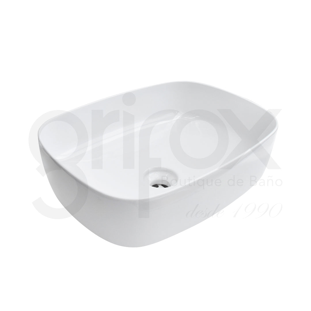 Lavamanos De Sobreponer 500X370X140Mm C/Desague