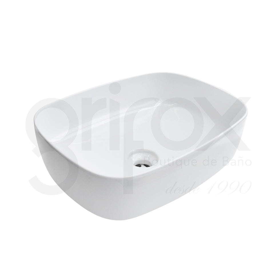 Lavamanos De Sobreponer 500X370X140Mm C/Desague