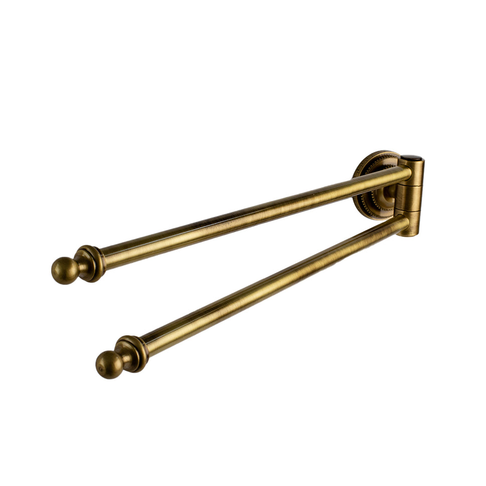 Toallero Barra 2 Brazos Florence Anticado - 37 cm