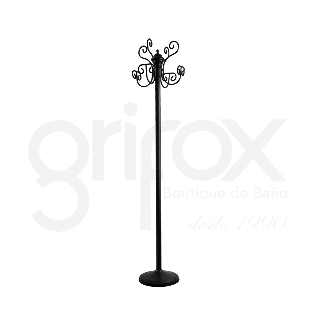 Perchero De Piso Negro