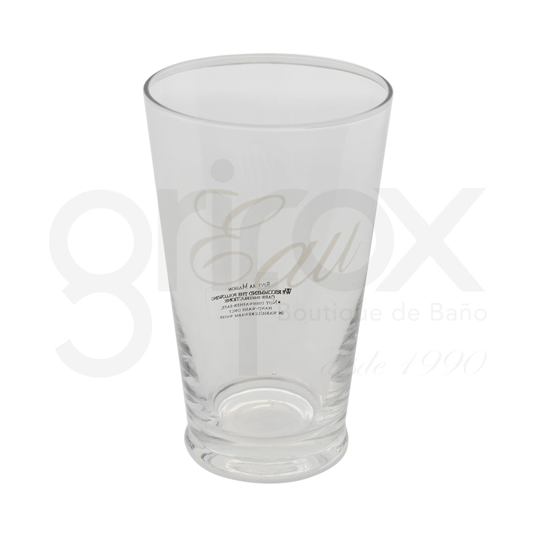 Vaso Agua 8X13.5Cm Cristal