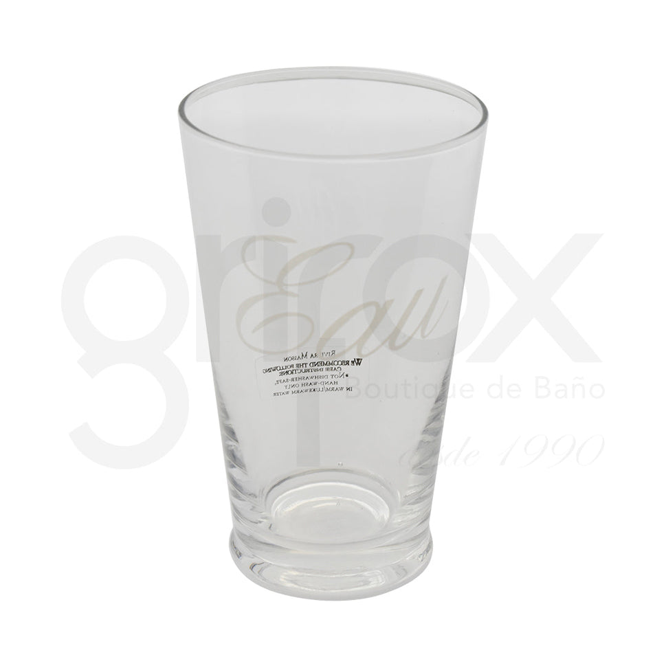 Vaso Agua 8X13.5Cm Cristal