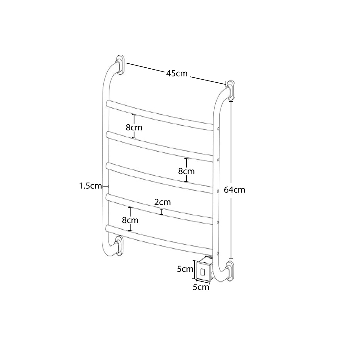 Calentador De Toallas De Pared