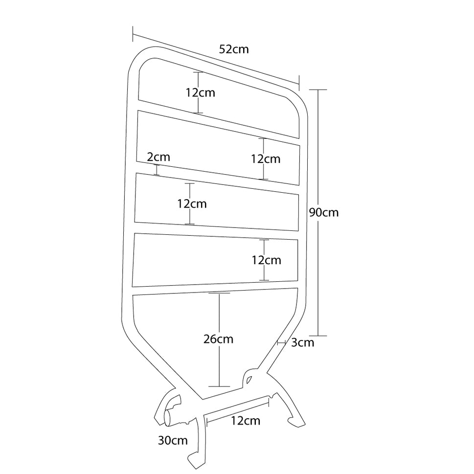Calentador De Toallas Doble Instalacion
