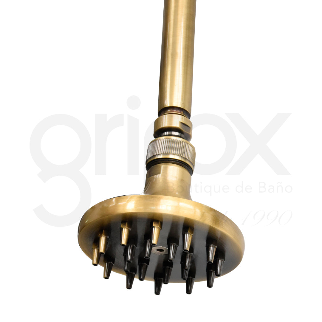 Cabeza De Ducha Con Tubo A Techo