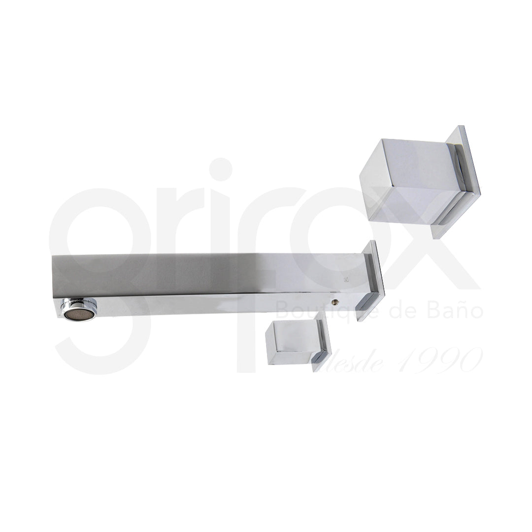 Grifería Lavamanos De Pared 8"