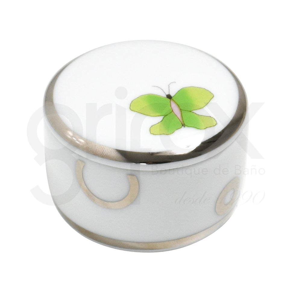 Caja Redondac/Tapa Dorado / Box