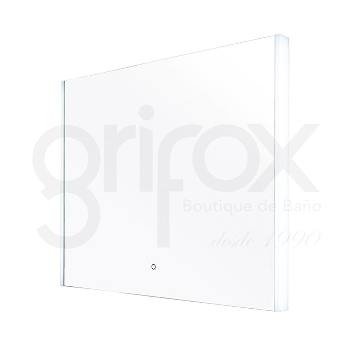 Espejo C/Luz Led Horizontal/Bluetooth 100X80Cm
