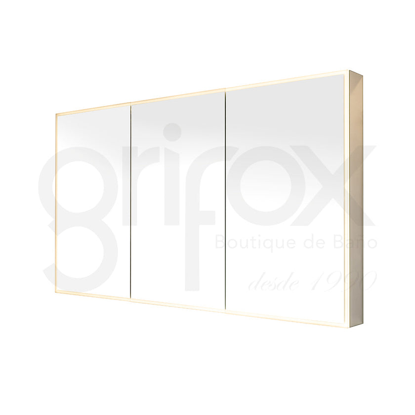 Gabinete C/Luz 3 Puertas 182X101Cm