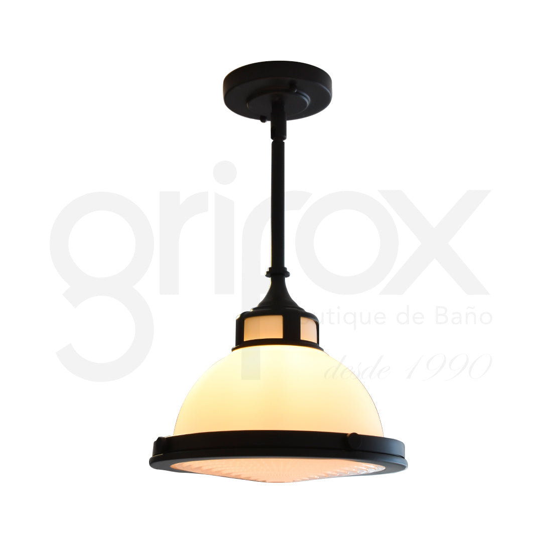 Lampra Colgante Opalizada