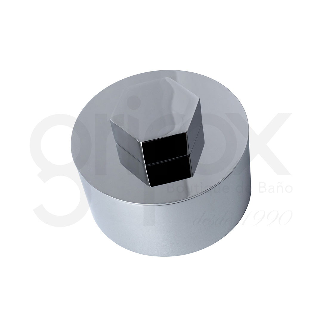 Porta algodones Geometric