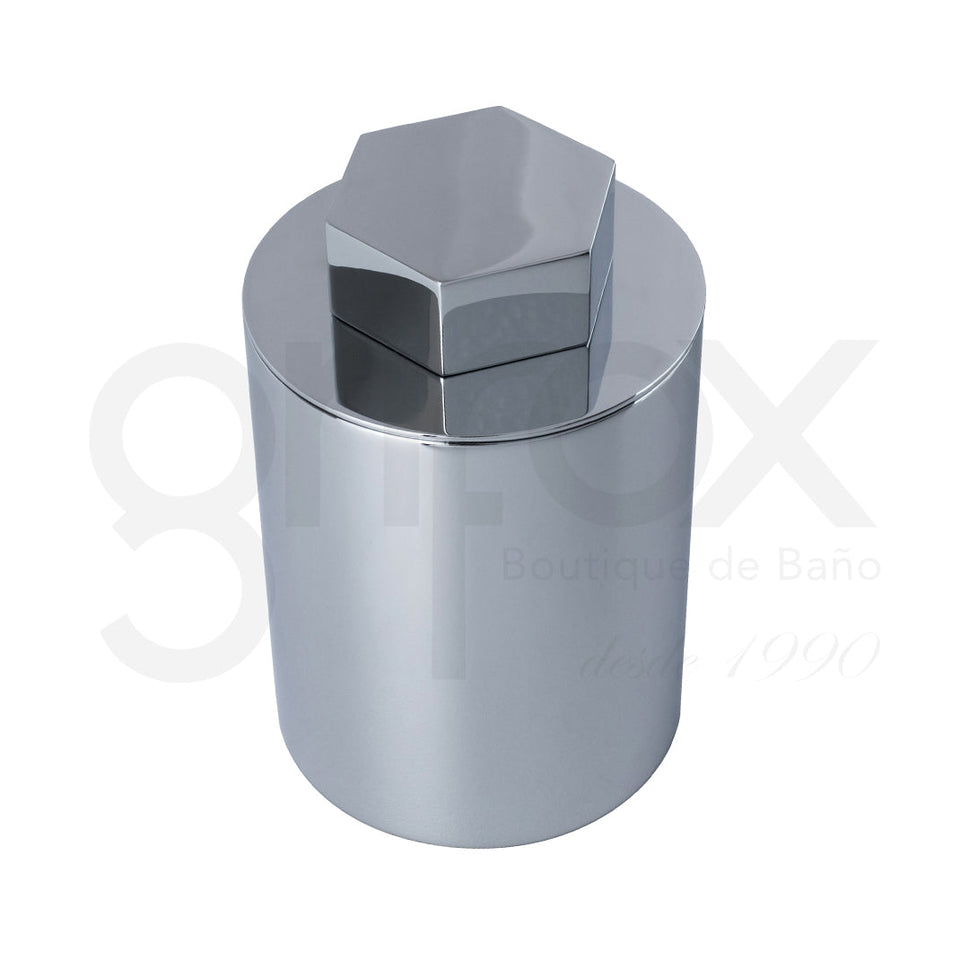 Porta algodones Geometric